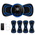 Portable EMS Muscle Stimulator with 5 Massage Pads & 1 Host: Wireless TENS Unit for At-Home Neck, Back & Full Body Pain Relief,