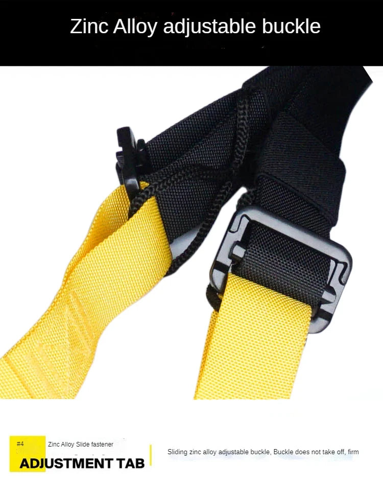 Hanging Training Strap Adjustable Fitness Band Chest Exercise Strap Pull Rope Resistance Band Set Home Gym Exercise Equipment